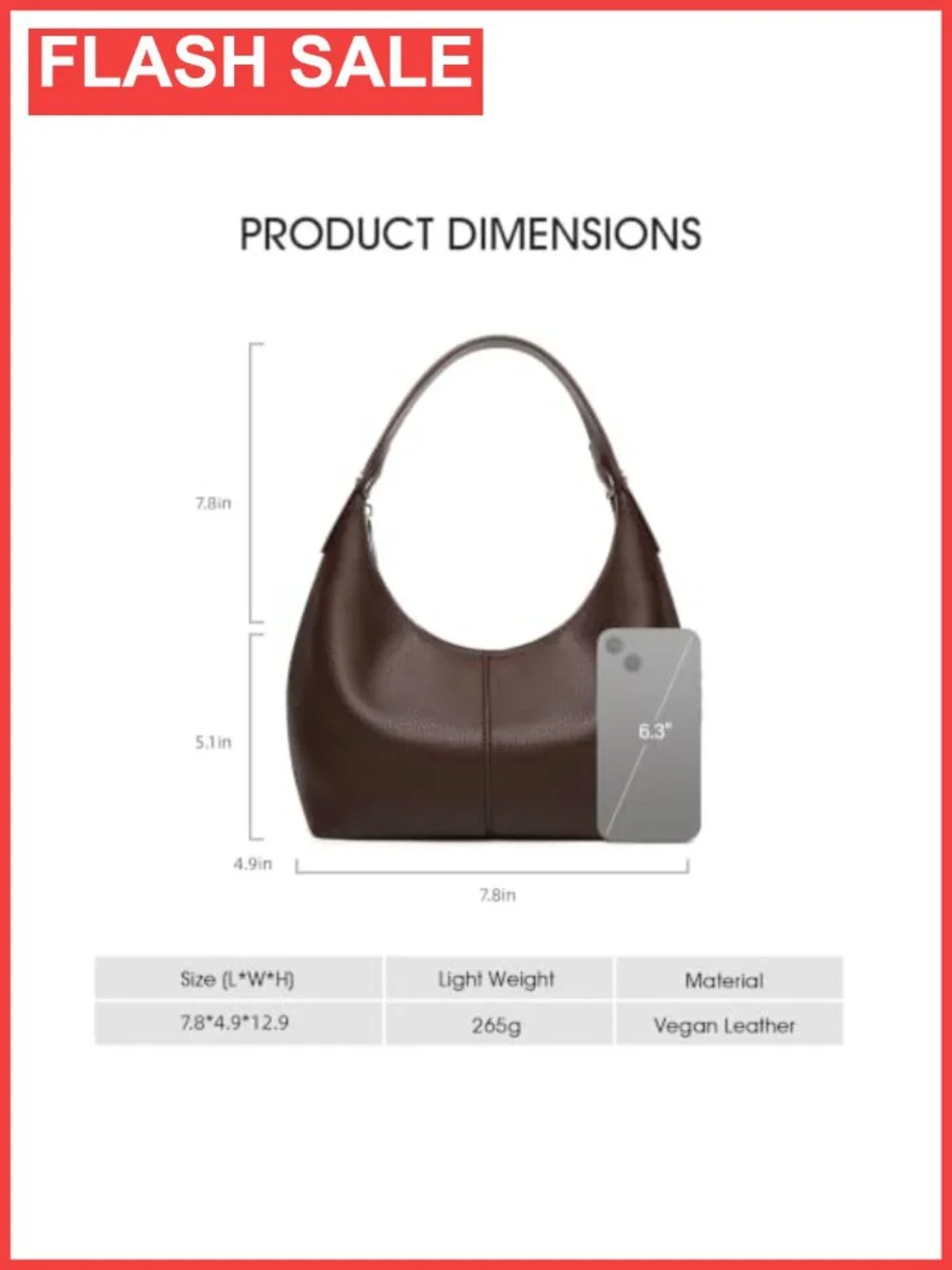 Vegan Leather Hobo Shoulder Bag Plaid Y2K Tote Clutch Zipper Purse
